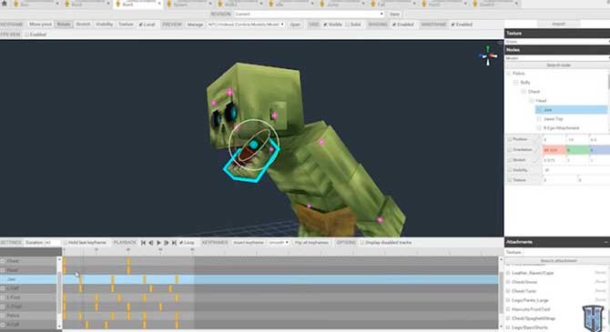 hytale model maker animaciones